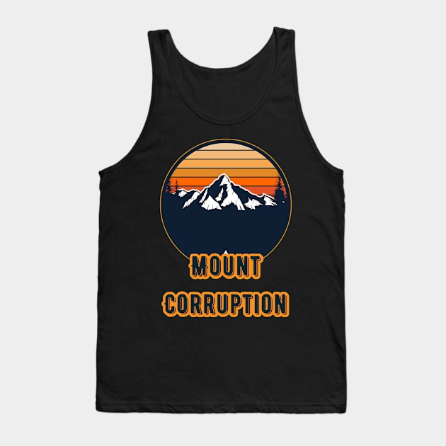 Mount Corruption Tank Top by Canada Cities